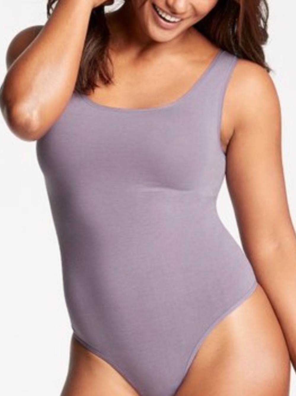 Yummie- Sleeveless Lavender Body Slim & Sculpt 360 Bodysuit- L/XL